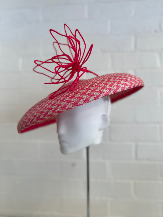 Millinery | Amelia Hot Pink