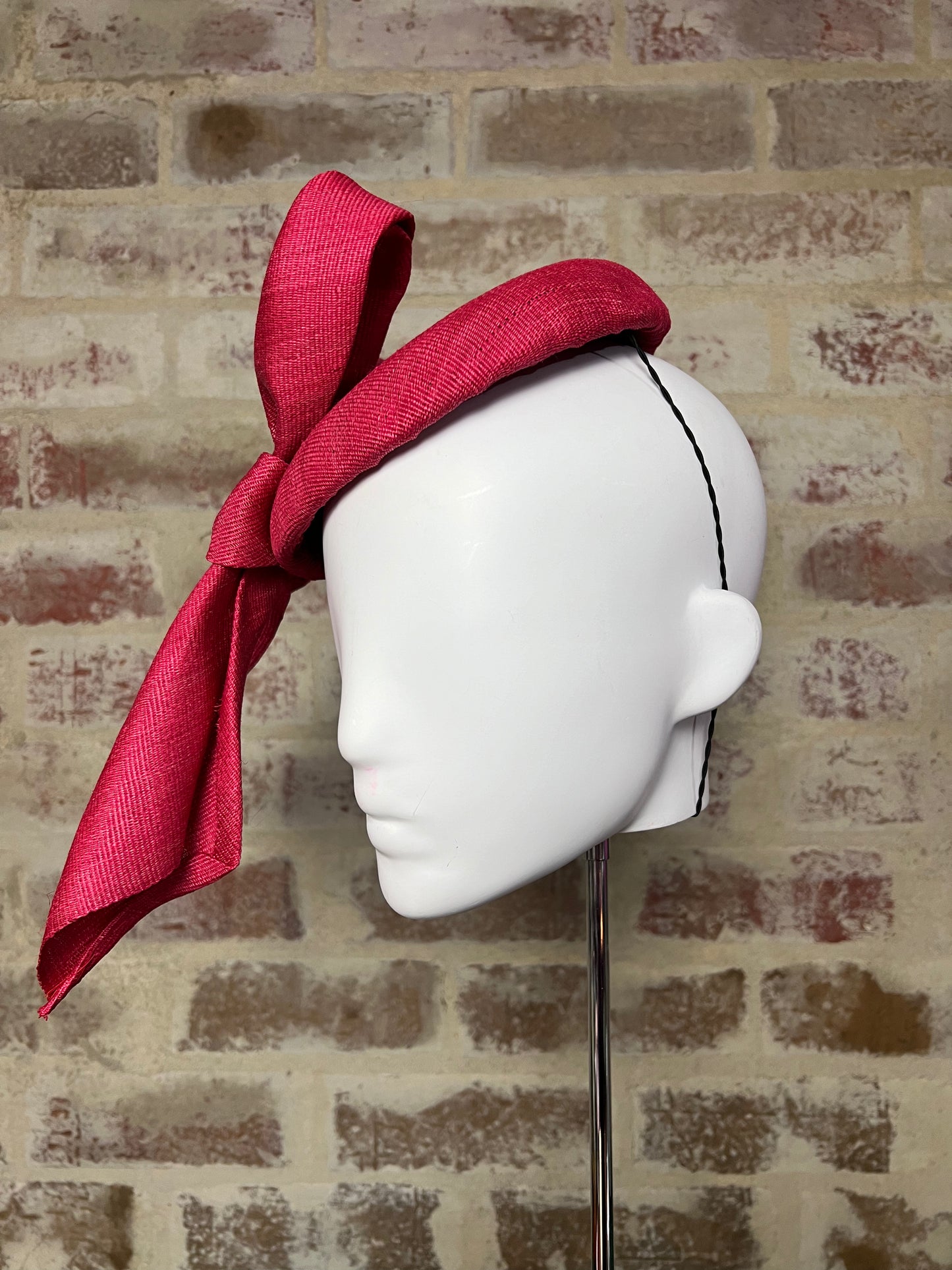 Millinery | Raspberry Beret