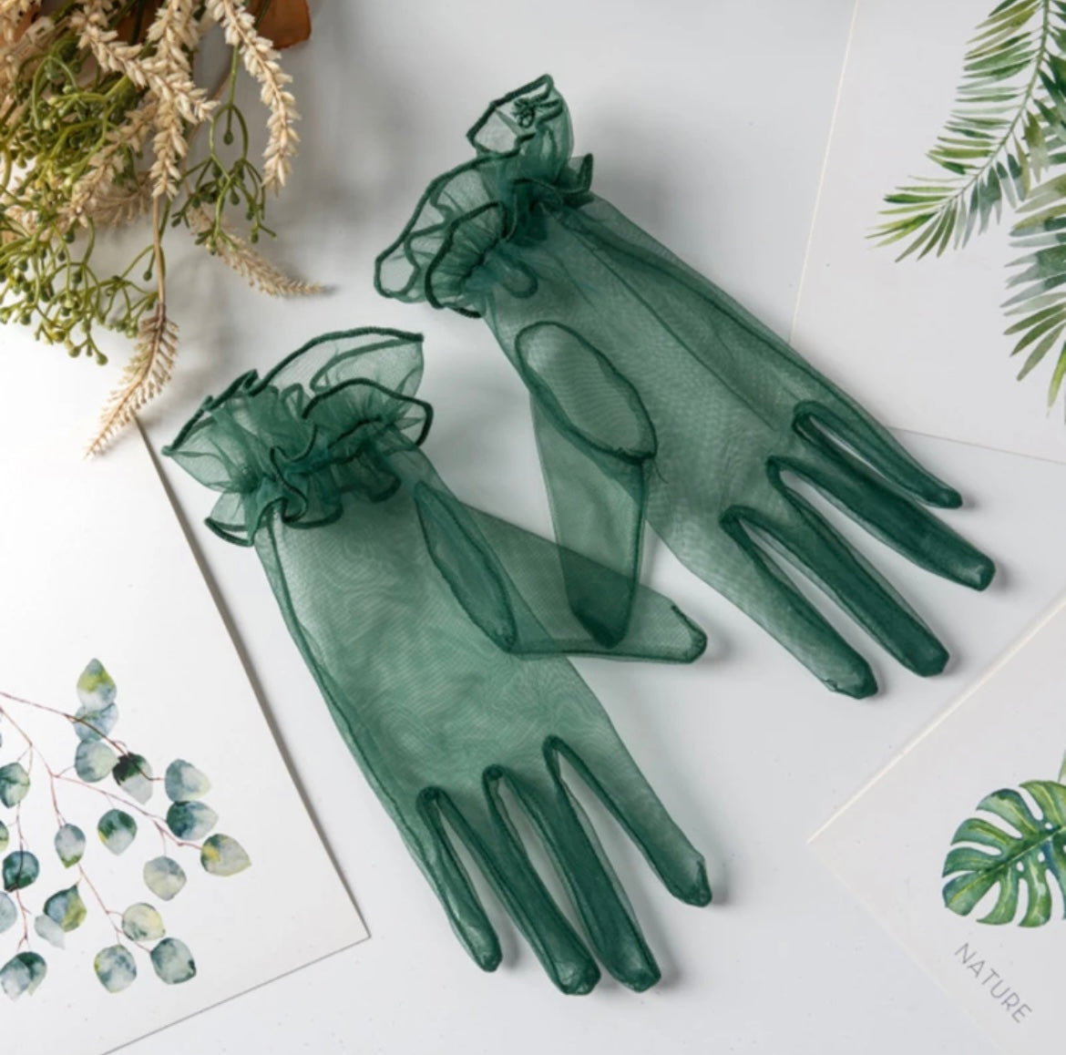 Tulle Gloves