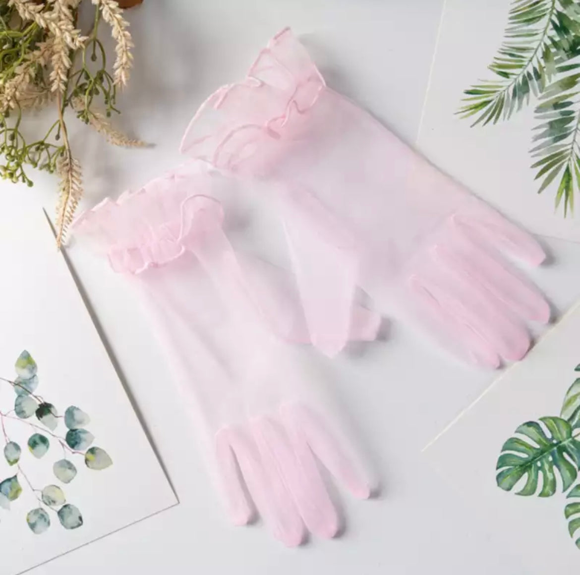 Tulle Gloves