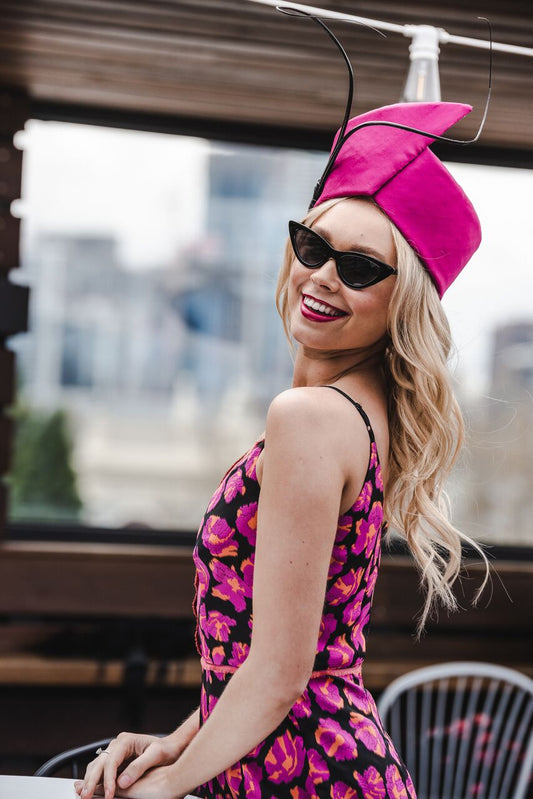 Millinery | Vintage silk turban