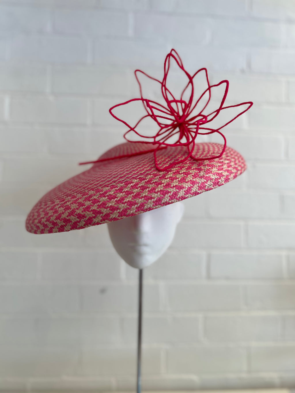 Millinery | Amelia Hot Pink